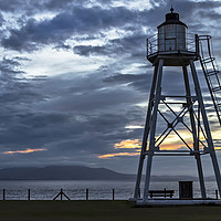 Buy canvas prints of Evening Skies At Silloth by Ian Lewis