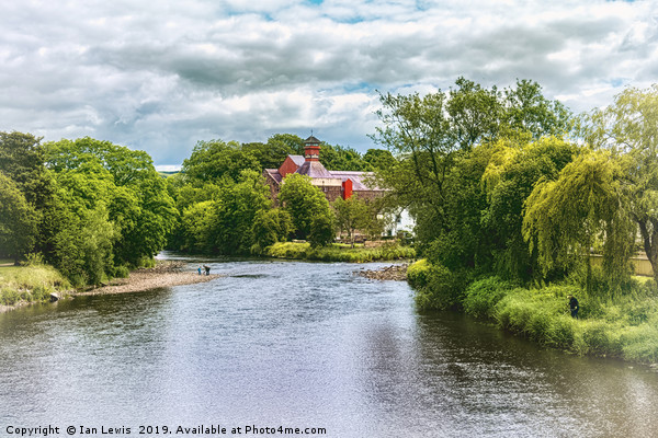 The River Derwent At Cockermouth Picture Board by Ian Lewis