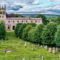 Buy canvas prints of Church Of St Andrew Aysgarth by Ian Lewis