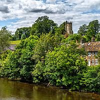 Buy canvas prints of The Culloden Tower Richmond Yorkshire by Ian Lewis