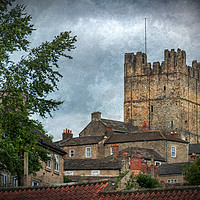 Buy canvas prints of Richmond Castle Keep by Ian Lewis