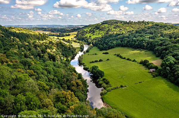 The Wye At Symonds Yat Picture Board by Ian Lewis