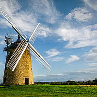 Buy canvas prints of Great Haseley Windmill by Ian Lewis