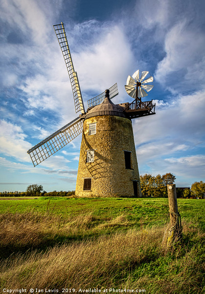 The Windmill At Great Haseley Picture Board by Ian Lewis