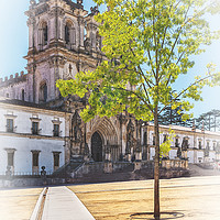Buy canvas prints of Alcobaça Monastery in Portugal by Ian Lewis