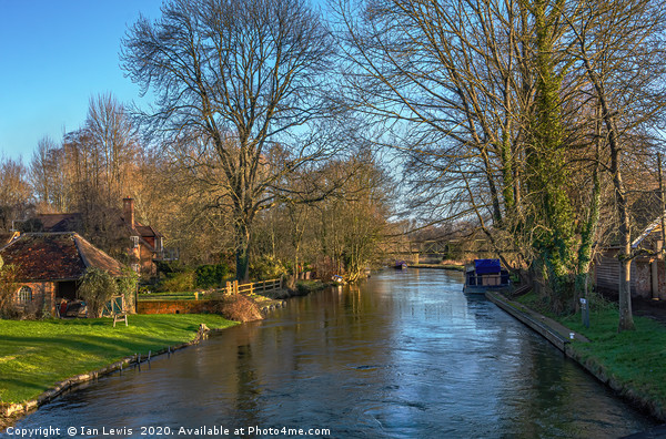 The Kennet and Avon at Woolhampton Picture Board by Ian Lewis