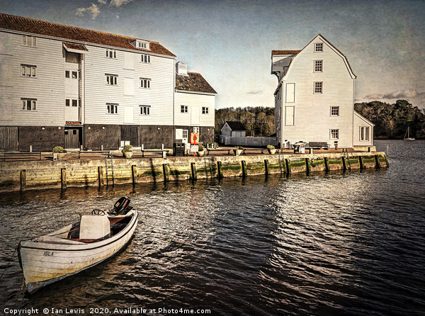 Woodbridge Tide Mill And Quayside Picture Board by Ian Lewis