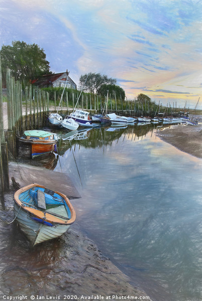 Blakeney Harbour  Picture Board by Ian Lewis
