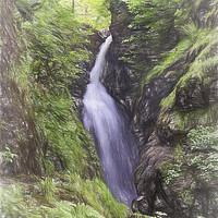 Buy canvas prints of Aira Force Cumbria by Ian Lewis