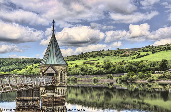 The Tower At Pontsticill Reservoir Picture Board by Ian Lewis