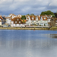 Buy canvas prints of Emsworth Harbour Front by Ian Lewis