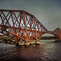 Buy canvas prints of The Forth Rail Bridge by Ian Lewis