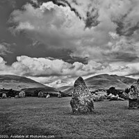 Buy canvas prints of Castlerigg And The Northern Fells by Ian Lewis