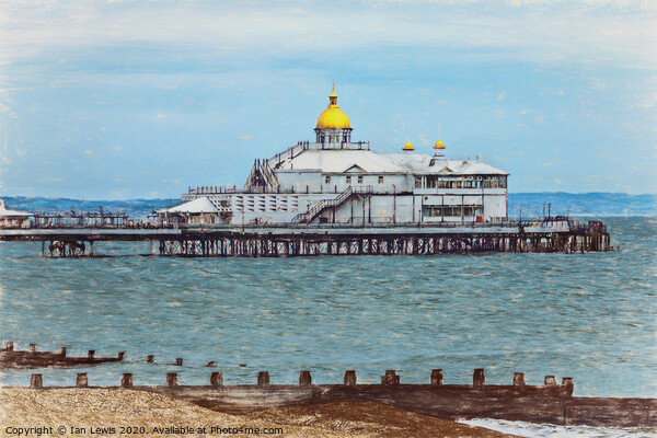 Eastbourne Pier as Digital Art Picture Board by Ian Lewis