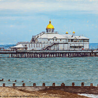 Buy canvas prints of Eastbourne Pier as Digital Art by Ian Lewis