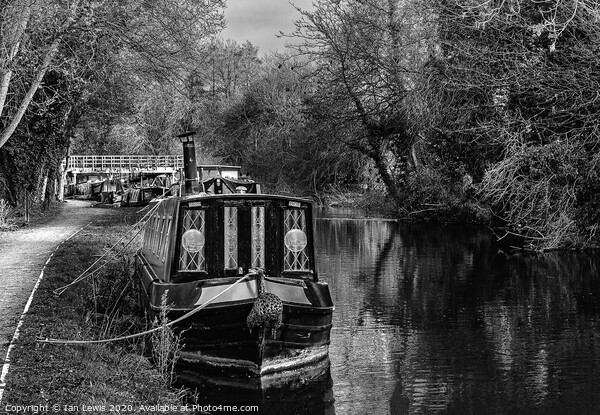 Moored On The Kennet and Avon Picture Board by Ian Lewis