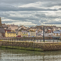 Buy canvas prints of Maryport Harbour In Cumbria by Ian Lewis