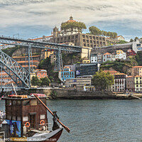 Buy canvas prints of Across The Douro In Porto by Ian Lewis