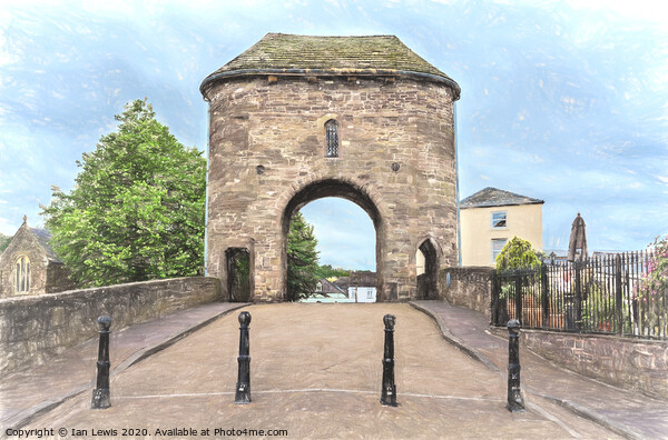 Gateway To Monmouth Digital Art Picture Board by Ian Lewis
