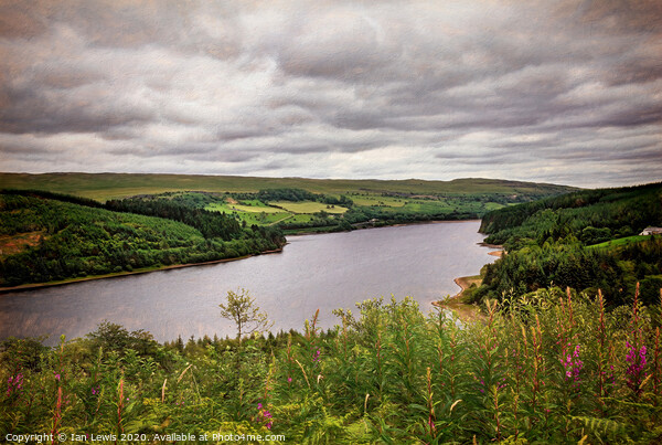 A View Over Pontsticill Reservoir Picture Board by Ian Lewis