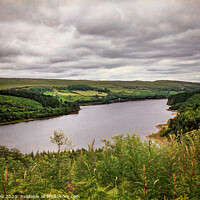 Buy canvas prints of A View Over Pontsticill Reservoir by Ian Lewis