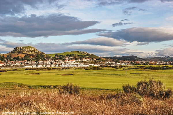The View Over Conwy Golf Course Picture Board by Ian Lewis