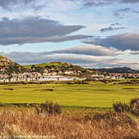 Buy canvas prints of The View Over Conwy Golf Course by Ian Lewis