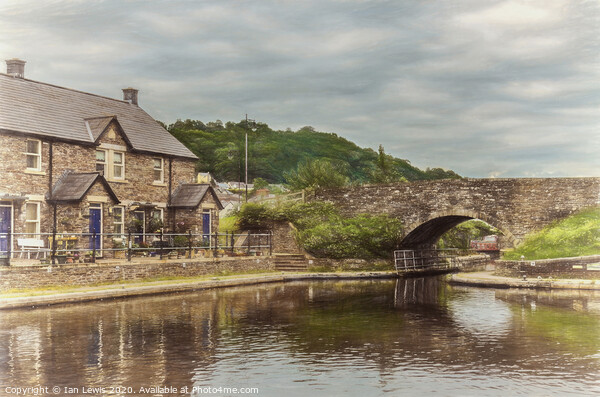 The Canal Basin At Brecon Picture Board by Ian Lewis