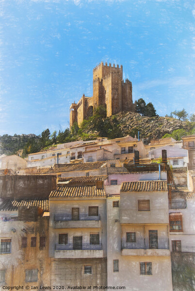 Castle At Velez Blanco Picture Board by Ian Lewis