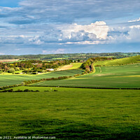 Buy canvas prints of A view Of The Thames Valley by Ian Lewis