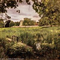 Buy canvas prints of Water Meadows At St Cross by Ian Lewis