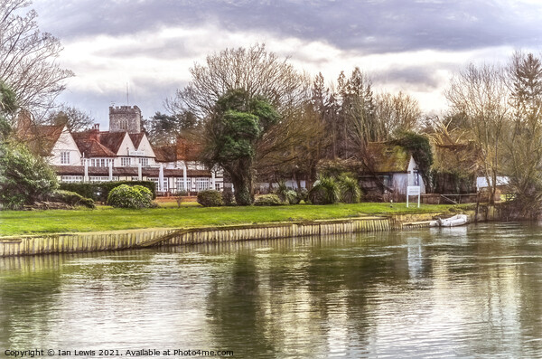 Sonning-on-Thames Picture Board by Ian Lewis