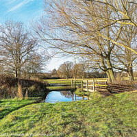 Buy canvas prints of A Walk From Sulham To Tidmarsh by Ian Lewis