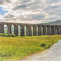 Buy canvas prints of Ribblehead Viaduct by Ian Lewis