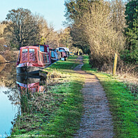 Buy canvas prints of On The Kennet and Avon by Ian Lewis