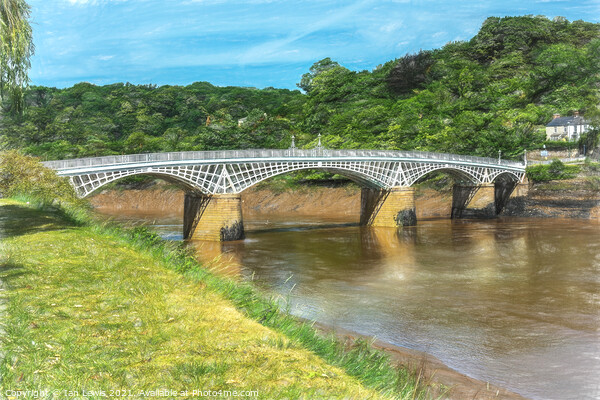 Low Tide At Chepstow Picture Board by Ian Lewis