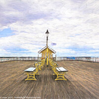 Buy canvas prints of The Pier At Penarth by Ian Lewis