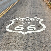 Buy canvas prints of Route 66 Road Trip by Debra Farrey