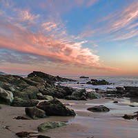 Buy canvas prints of Sunset on Laguna by Debra Farrey