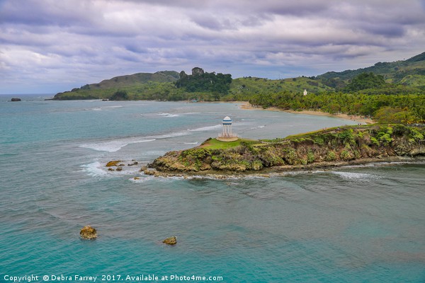 Amber Cove, Dominican Republic Picture Board by Debra Farrey