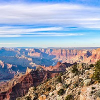 Buy canvas prints of Walk on the Edge by Debra Farrey