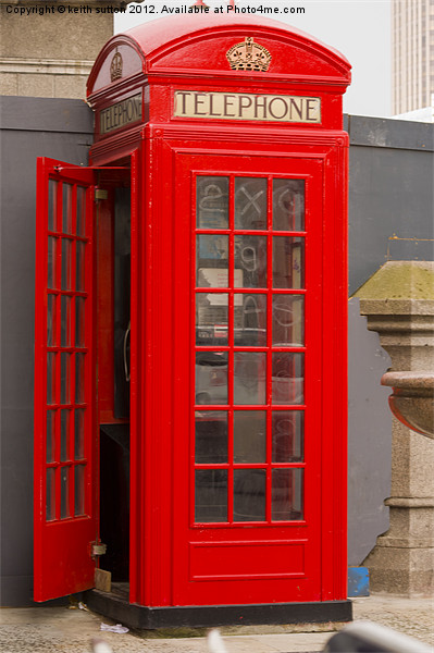 red phone box Picture Board by keith sutton