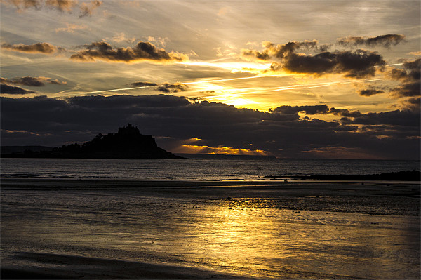 st michaels mount Picture Board by keith sutton
