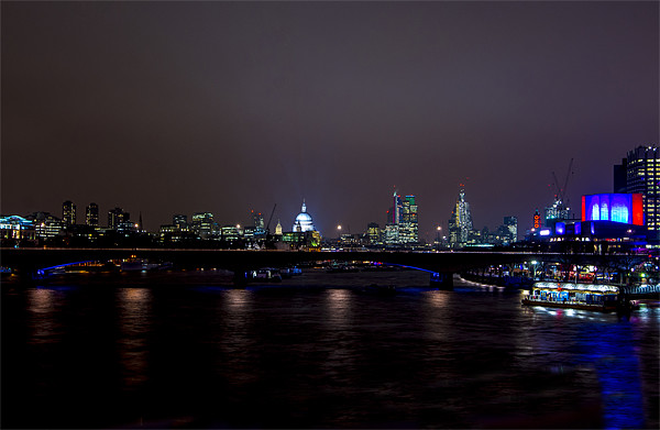 London Skyline Picture Board by keith sutton