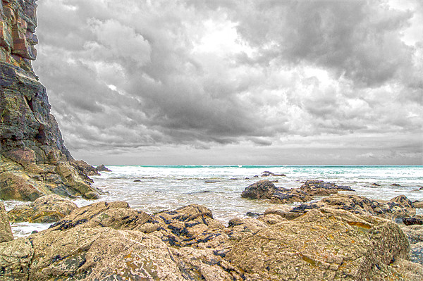 Porthtowan Picture Board by keith sutton