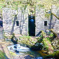 Buy canvas prints of Gunpowder mill in the woods by keith sutton