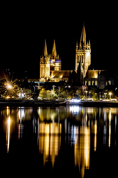  cathedral reflections Picture Board by keith sutton