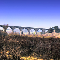 Buy canvas prints of  Carnon viaduct by keith sutton