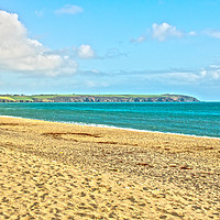 Buy canvas prints of carlyon bay by keith sutton