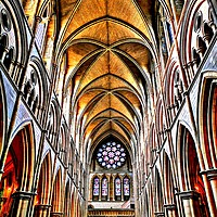 Buy canvas prints of truro cathedral by keith sutton